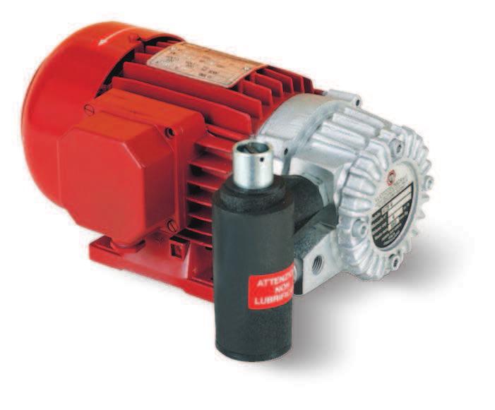 These small dry vacuum pumps have a suction capacity of 2 and 4 cum/h.