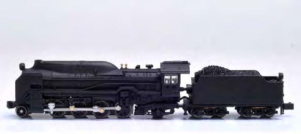 Tenshodo Z-Scale Japanese D51 Mikado Locomotive available in various