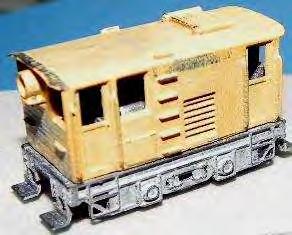 Searails Steel-cab cab Critter, R-T-R, brass investment castings (Painted