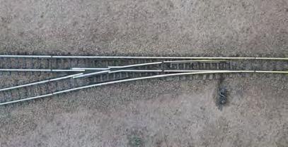 S. strips in flange-ways Marklin Nickel-Silver rail in
