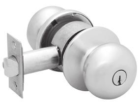sargent 6 Line knobs, 8200 Series mortise Levers & Accessories 6 line medium duty knobs Fits doors from 1-3/8 to 1-3/4 thick Certified ANSI A156.