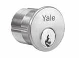 Yale Rim Locks, rim exit device & Cylinders Rim Locks 80 112 112 1/4 197 For doors 1-1/4 to 2-1/4 thickness
