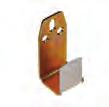33 JOHNSON BY-PASS BULK PARTS & ACCESSORIES Door Guide Groove Cover Plate Plate used to cover guide grooves routed in door bottom.