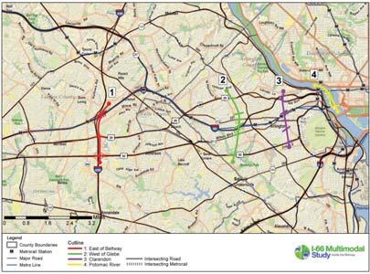 BASELINE ASSUMPTIONS FOR 2040 The 2011 Constrained Long Range Plan (CLRP) is Considered Part of the Baseline The 2040 Baseline for the I-66 Multimodal Study is called the Baseline CLRP+, and
