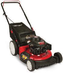 WALK-BEHINDS 11A-B2M5766 Troy-Bilt offers a full line of push and self-propelled, walk-behind lawn mowers to maintain lawns of many shapes and sizes.