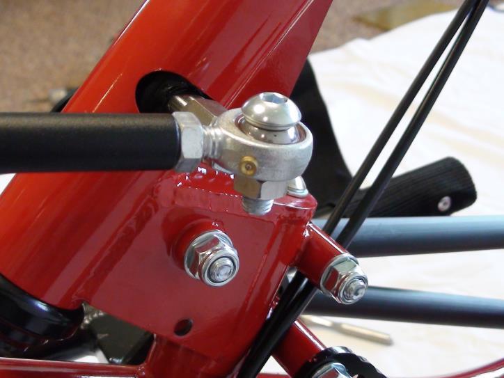 4) Install handgrips, shift/rear brake goes on the right, while the front brake is on the left, the right side threads in clockwise while the left side threads in counter clockwise.
