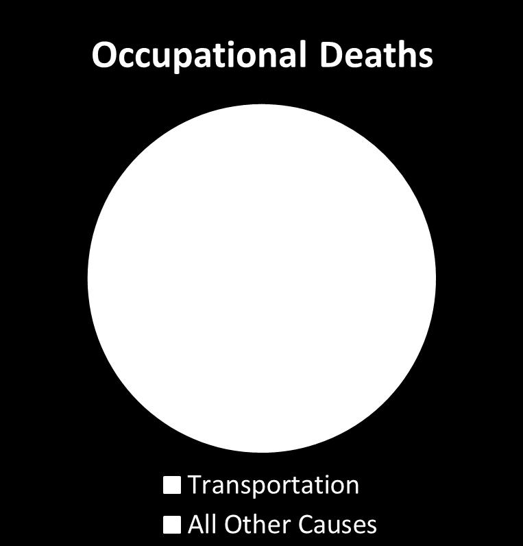 The Statistics 45% of all fatal occupational injuries in