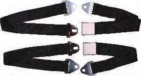 Styled Lap Belts OE Style Satin Lift