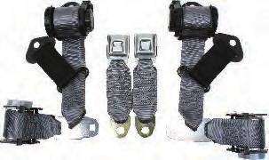 OE Webbing Includes Mounting Bolts Lap  Buckles Includes