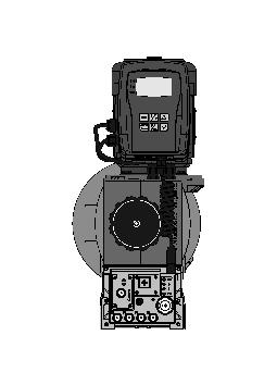 Detachable operating unit (HMI) The operating unit (HMI) can be attached directly to the metering pump or mounted on the wall alongside the pump or completely removed.