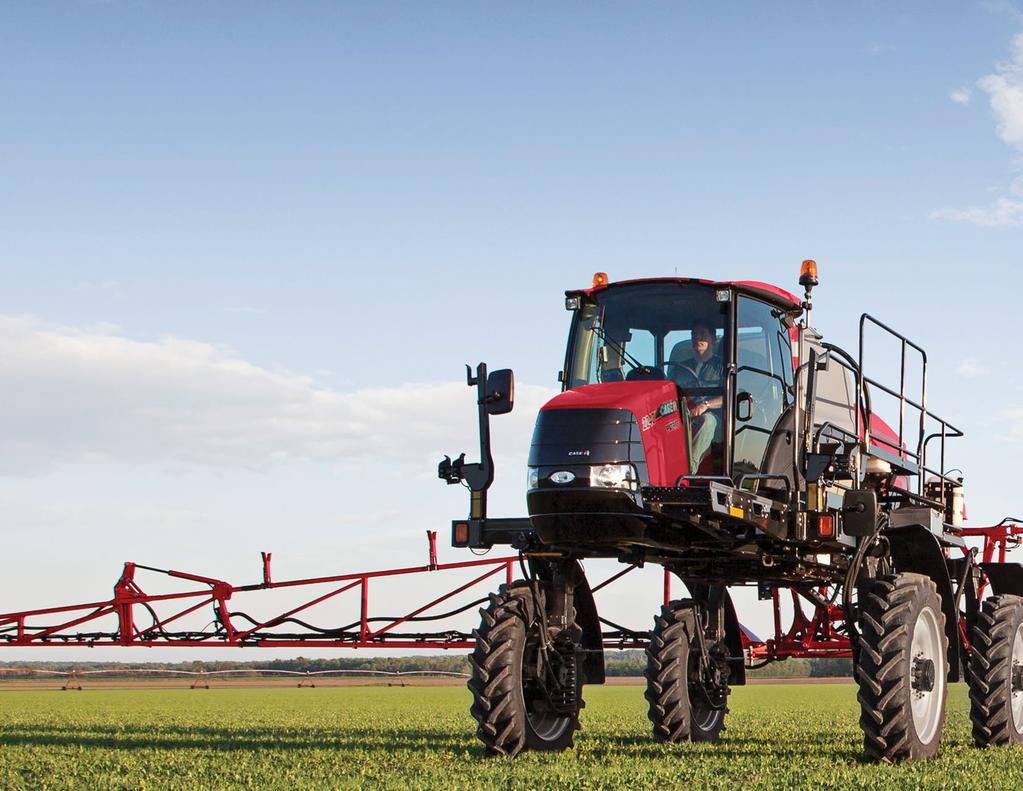 BEST-IN-CLASS BIG-TIME FEATURES. RIGHT-SIZE SPRAYER. It s no surprise this new sprayer would go right to the head of its class; just take a look at its family.