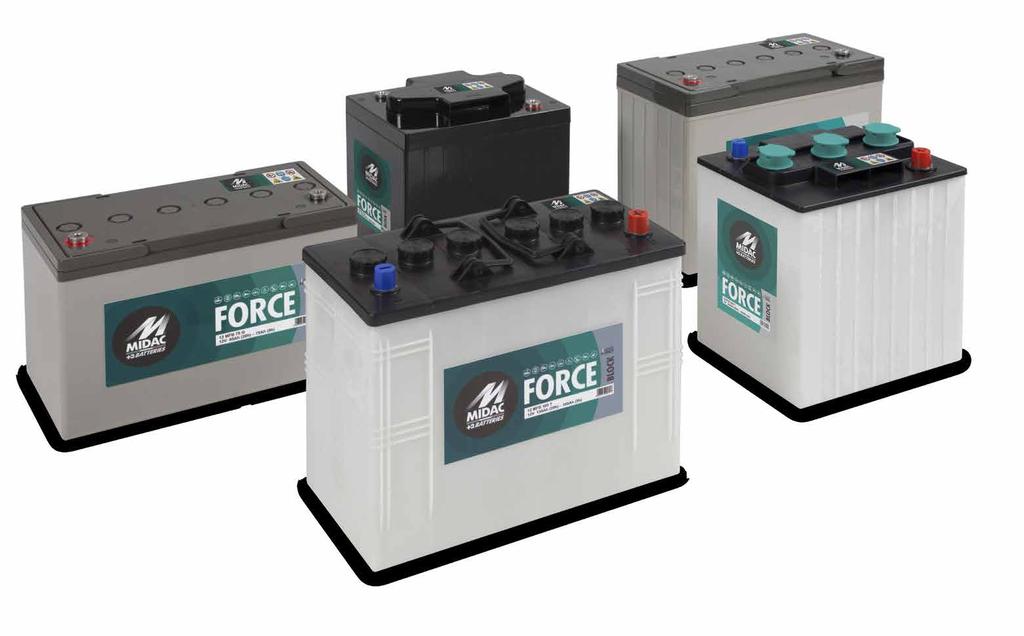 FORCEblock Product solution Capacity (C5) Inter-cell connections FORCEblock Standard VRLA = weekly VRLA = yearly Multicell block (6V - 12V) 60-200 Ah Welded (internal) Following the long and
