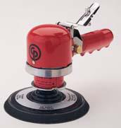 exhaust diffuses air flow Ideal for blending and smoothing filler, feather edging and pre-paint preparation Max rpm: 10,000 CP870 Dual Action Sander Rotary and orbital motion for rapid removal as