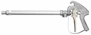 PRO SERIES HIGH PRESSURE SPRAY GUN, HAND VALVE & TIP TRIGGER HAND GUN SPRAYING SYSTEM NO. 43H Type 43-A GunJet Spray Available in Brass or Aluminum. No.