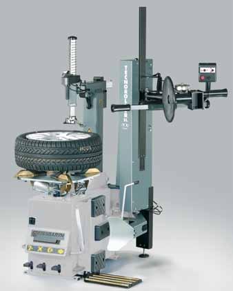 Wheel Alignment Brake Testers Vehicle Testing Tyre Changers Tyre changers Strong, safe and suitable for all wheel types MS 63 with Tecnoroller and wdk kit Pneumatically controlled Tecnoroller for the