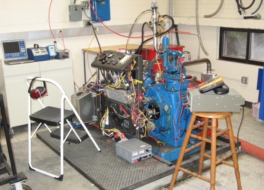 Figure 5: University of Idaho CFR engine.