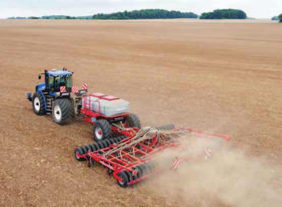 ENGINE SPEED MANAGEMENT In applications where a constant hydraulic flow or PTO speed are required, the operator can select Engine Speed Management.