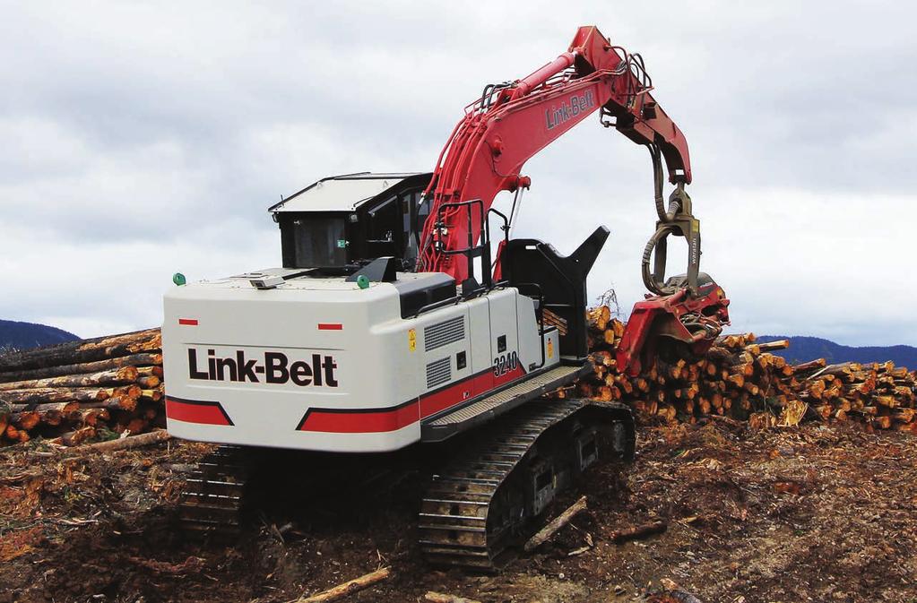 Purpose-Built For The Work You Do Link-Belt Forestry machines are designed and built with you in mind.