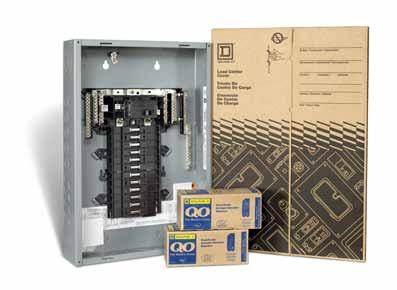 Square D Qwikpak Panel Packages Square D Panel Packages combine a service entrance main breaker loadcentre and a selection of QO circuit breakers in a convenient package for quick installation.