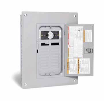 Square D Generator Panels The Square D generator panels allows you to permanently connect a standby power source to specific circuits, such as lighting, heating, refrigerator, freezer, and sump pump.