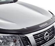 Bonnet Protector (Smoked) Tinted Bonnet Protector complements the appearance of your Nissan and protects the leading edge of your bonnet from stone chips and other road debris.