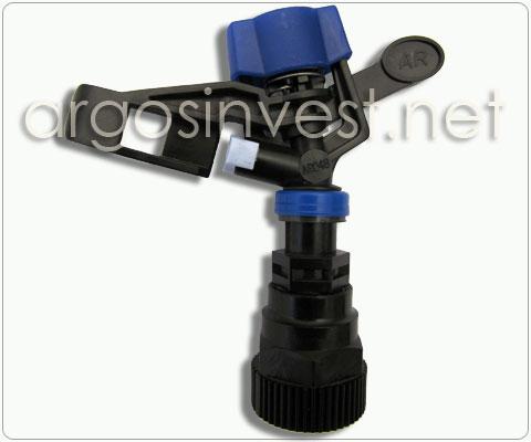 plastic materials provide resistance to corrosion, chemicals and UV colour-coded nozzles for easy and quick cleaning or replacement even while operating General field,under trees, banana, etc.