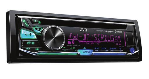90 - Installation Included HD Radio Integration JVC HD In-Dash Radio The radio features a built-in HD Tuner which provides digital CD quality sound using a standard antenna.