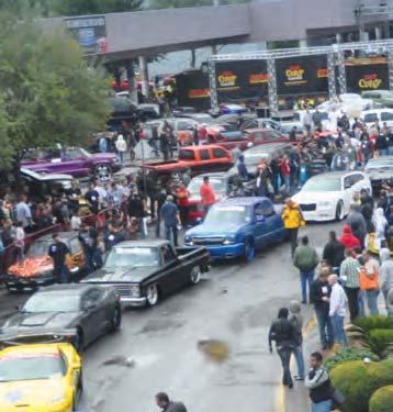 HOT ROD ALLEY Join the SEMA Cruise The SEMA Show is undoubtedly a highlight of the year for the industry, but the highlight for the local populace is the SEMA Cruise, a feature that was introduced