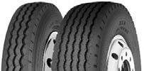 steer tire for regional operation Designed for long mileage and even tread wear Zig-zag design for true all-position use Tread compound offers excellent