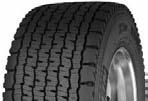 Reduces energy consumption and unsprung vehicle weight XDA 5 XDA3 / XD2 XDA Energy Regenerating tread features from Michelin Durable Technologies for excellent traction throughout the life of the