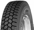 5" sizes 18/32nd original tread depth XDS High traction drive tire optimized for severe winter conditions Patented zig zag sipes Extra