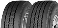 Michelin quality casing 16/32nds original tread depth Optimized for low platform and specialty trailer applications Solid shoulders help