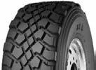 mounting and dismounting damage with Michelin's rounded bead toe design Dual compound tread rubber helps ensure cool operating