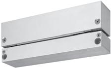 SURFACE MOUNT HI/SHEAR 1561S Surface Mount Locking Magnetic Devices Locks 1561S 1561TJ Surface mounted to the push side of an out-swing door.