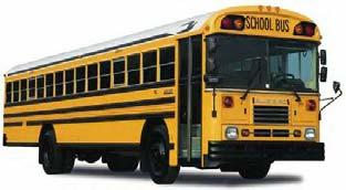 The Type C school bus, also known as a "conventional," is a body installed upon a flat-back cowl chassis with a gross vehicle weight rating of more than 10,000 pounds, designed for carrying more than