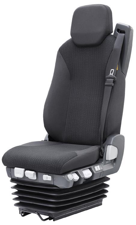 OPTIONS > AIRSUSPENDED ISRI DRIVER SEAT > Optional seat: 6860 / 880 Lux Equipped as 6860 / 880, with extra: > Horizontal suspension > Seat heating >