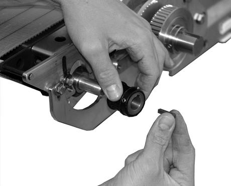 Installation. Install key (Figure 5, item ) onto power transfer assembly shaft (Figure 5, item ). Figure 5 5.