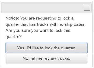 HOW TO CLOSE A QUARTER (FOR TRUCK REPORTERS ONLY) 1. On the top navigation, click Company Data 2. In the dropdown, select Quarter End 3. Select a quarter via the dropdown (required).