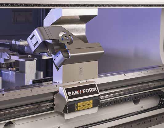 4 # EASY-FORM SERIES ACCURATE BENDING LINEAR ENCODERS Referenced encoders are connected to the bed in such a way that deformation during bending does not influence the positioning accuracy of the ram