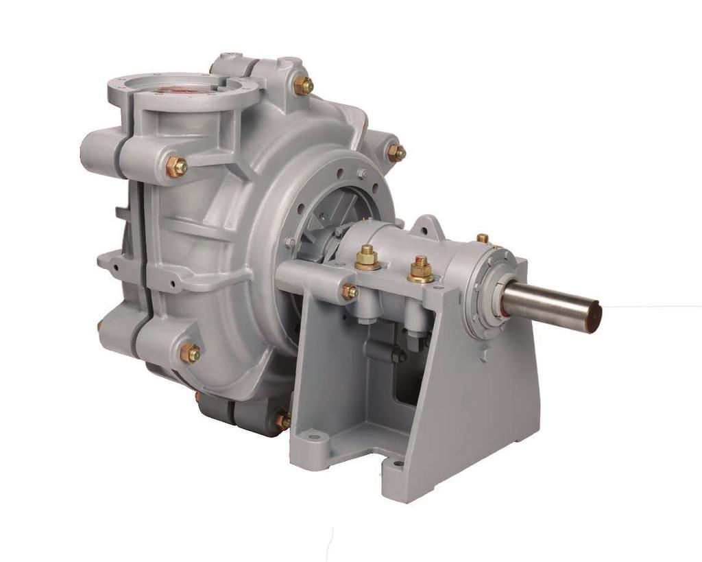 A full range of material options including complete elastomer lined pumps and hard metal options for corrosive