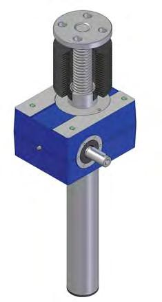 Screw jacks SJ Series - options Bellows Available for both screw jacks models: with travelling screw (Mod. A) and with travelling nut (Mod. B).