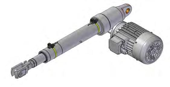SERVOMECH product range includes also: Linear actuators ATL Series with acme screw 7 sizes available load