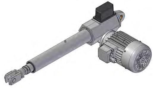 linear speed from 40 mm/s to 500 mm/s CLA Series with acme screw 3 sizes available load capacity from 8 kn