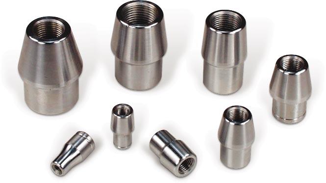 Left hand tube adapters with hex option also available in select sizes. ROUND TUBE ADAPTERS LEFT RIGHT FITS THREAD HAND HAND TUBE SIZE SIZE PER PACK C73-801-2 C73-800-2 5/16" O.D. 10-32 2 C73-807-2 C73-806-2 3/8" O.