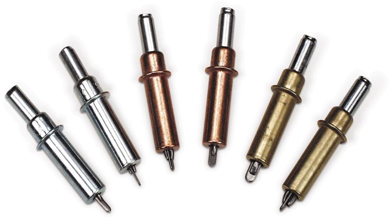 use, spring-loaded Cleco fasteners are inserted into drilled rivet