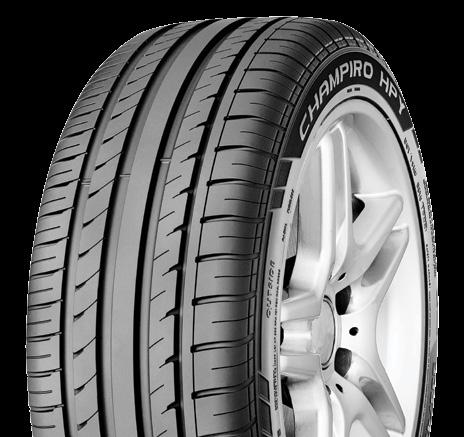 Solid center rib Four wide circumferential tread grooves Full silica tread compound Benefits >