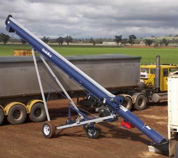 5m high, this auger also provides the ideal size for loading trucks.