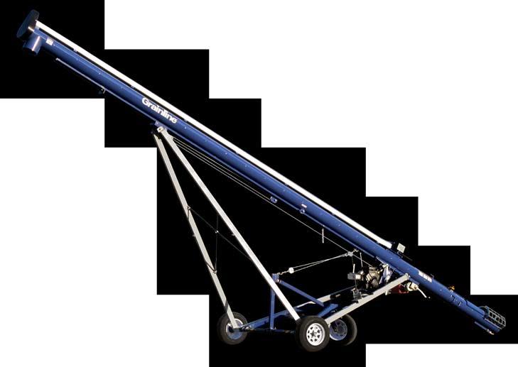 7 Transportable Augers with 3rd Wheel By listening to farmers and end users of augers along with implementing auger safety regulations, Grainline has continually improved the