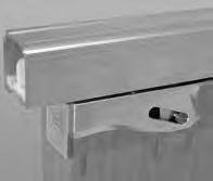 Ideal for applications where minimal clearance between track and door is required Easy installation and adjustment 200 lb.