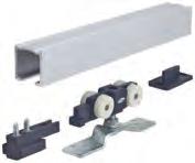 SLIDING DOOR FITTINGS SGSF-SGW160-WD Silent Sliding Door Hanger Set *Pre order with minimum MOQ required Features For 1- and 2-leaf sliding doors Height adjustable door leaves